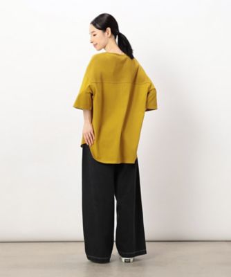 ワッフル切り替え半袖Ｔシャツ（５２６８ＣＧ８９）