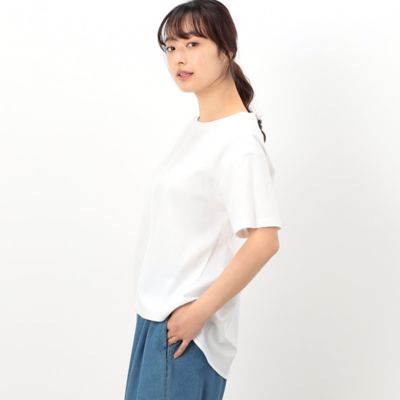 ＜COMME CA ISM (Women)＞バックフレア　半袖Ｔシャツ（５２６８ＣＧ９０）