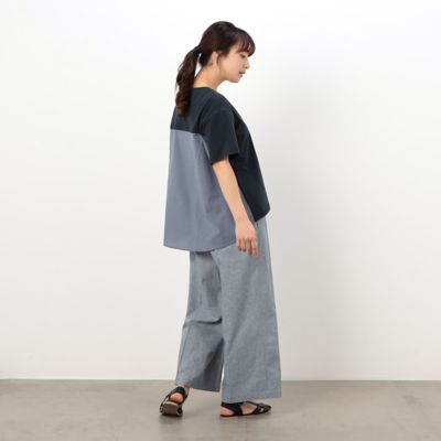 バックフレア　半袖Ｔシャツ（５２６８ＣＧ９０）