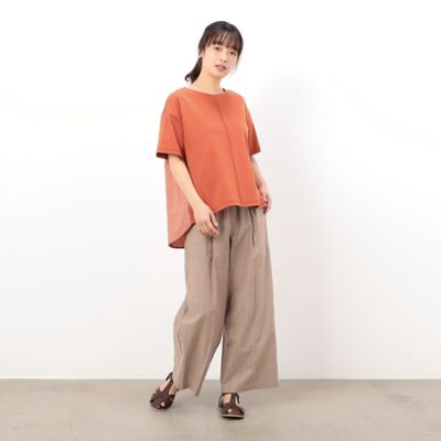 バックフレア　半袖Ｔシャツ（５２６８ＣＧ９０）