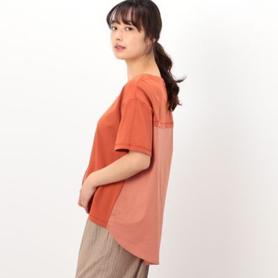 バックフレア　半袖Ｔシャツ（５２６８ＣＧ９０）