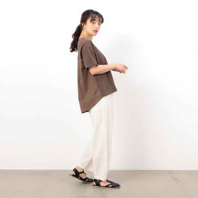 バックフレア　半袖Ｔシャツ（５２６８ＣＧ９０）