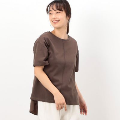 バックフレア　半袖Ｔシャツ（５２６８ＣＧ９０）