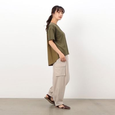 バックフレア　半袖Ｔシャツ（５２６８ＣＧ９０）