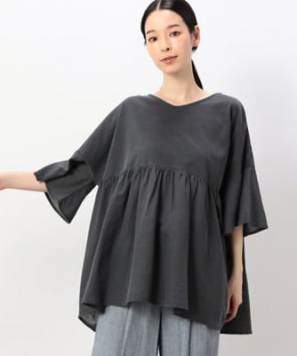 【　速乾　】前後２ＷＡＹ　フレアピグメントＴシャツ（５２６８ＣＩ７０）