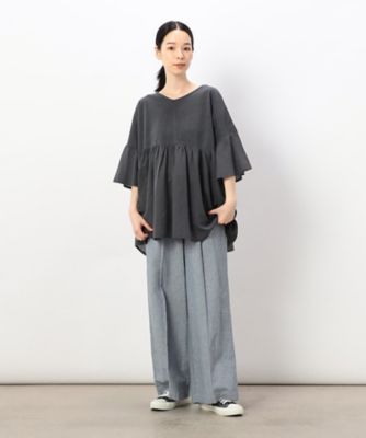 【　速乾　】前後２ＷＡＹ　フレアピグメントＴシャツ（５２６８ＣＩ７０）