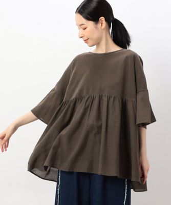 【　速乾　】前後２ＷＡＹ　フレアピグメントＴシャツ（５２６８ＣＩ７０）