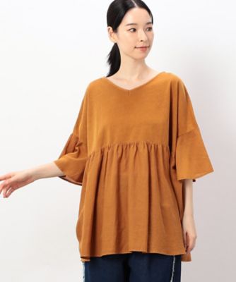 【　速乾　】前後２ＷＡＹ　フレアピグメントＴシャツ（５２６８ＣＩ７０）
