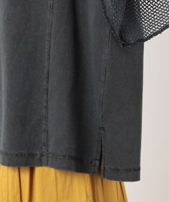 【　速乾　】袖メッシュピグメント加工Ｔシャツ（５２６８ＣＩ７１）