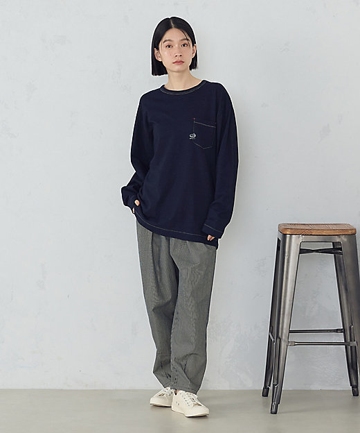 スラブ天竺ポケットロングTシャツ(5268CK74) | COMME スラブ天竺ポケットロングTシャツ(5268CK74) | COMME