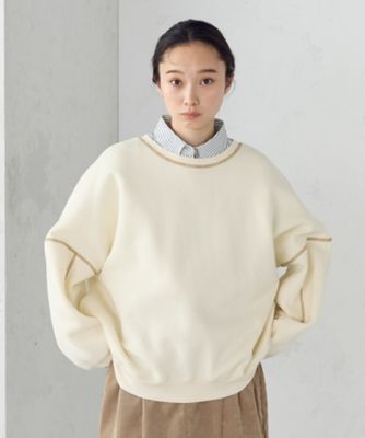＜COMME CA ISM (Women)＞裏起毛　スウェット（５２６８ＣＭ７４）