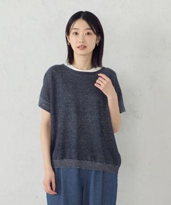コットンリネンニットプルオーバー（5276KK70） | COMME CA