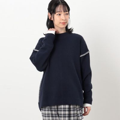 ハンドステッチ風ハイネック（５２７７ＫＡ７４）