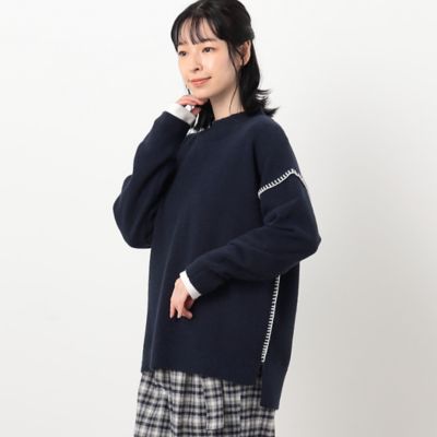 ハンドステッチ風ハイネック（５２７７ＫＡ７４）