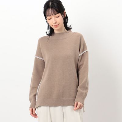 ハンドステッチ風ハイネック（５２７７ＫＡ７４）