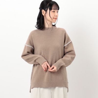 ハンドステッチ風ハイネック（５２７７ＫＡ７４）