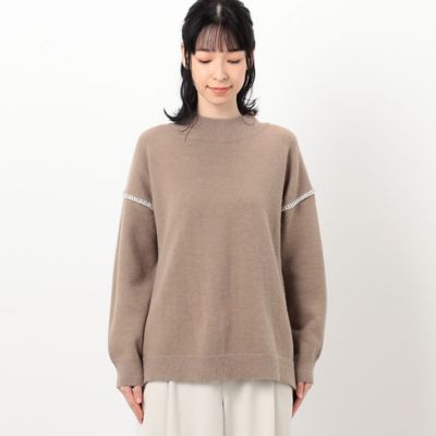 ハンドステッチ風ハイネック（５２７７ＫＡ７４）