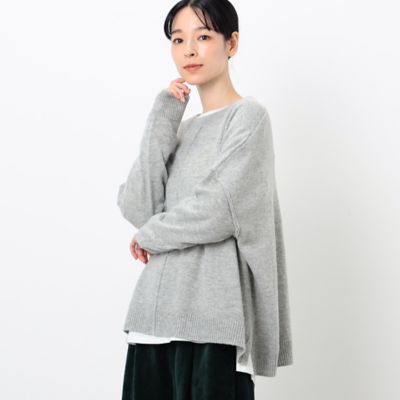 ＜COMME CA ISM (Women)＞ボックスシルエット　ニット（５２７７ＫＡ７５）