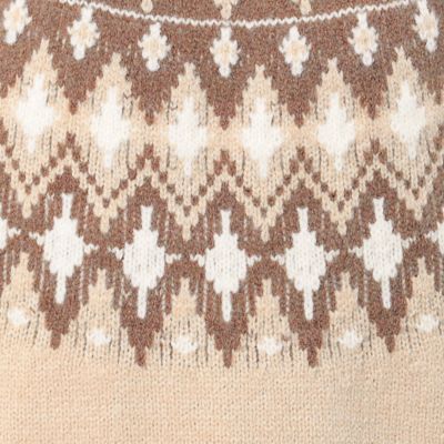 フェアアイル柄求心編みプルオーバー（５２７７ＫＡ７９）