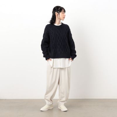 手編み風ニットプルオーバー（５２７７ＫＡ８０）