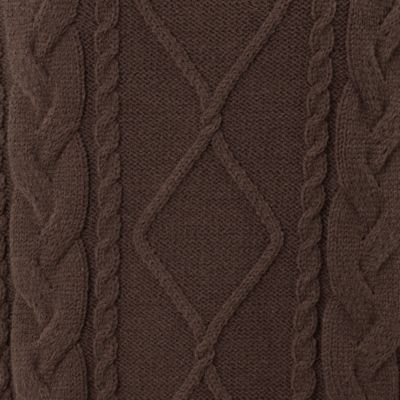 【セットアップ対応】編地切替えアラン柄ニット（５２７７ＫＡ８１）