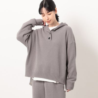 ＜COMME CA ISM (Women)＞【セットアップ対応】モールフーディ　プルオーバー（５２７７ＫＥ７４）