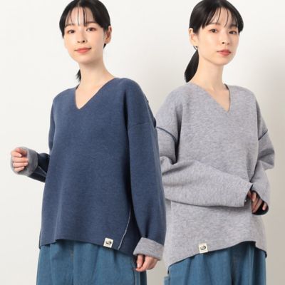 じょしよ様【高級】Salvatore Feraggamo リバーシブル ニット リバーシブル ニット（5277KE79） | COMME CA ISM (Women