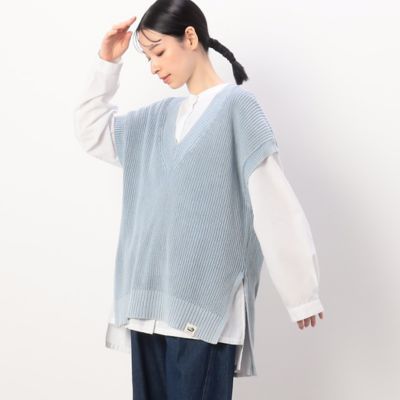 デニム ニットベスト（5277KG71） | COMME CA ISM (Women