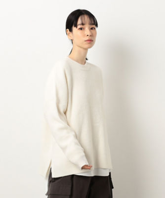 ＜COMME CA ISM (Women)＞片畦　ＢＩＧニット　プルオーバー（５２７７ＫＩ７７）