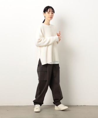 専用　MICHIGAN C/N プルオーバー 片畦 BIGニット プルオーバー（5277KI77） | COMME