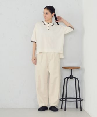 配色ラインニットポロ（5277KO73） | COMME CA ISM (Women