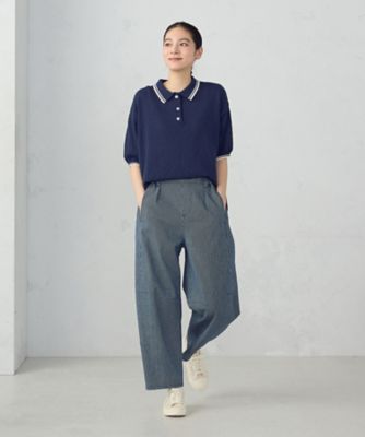 配色ラインニットポロ（5277KO73） | COMME CA ISM (Women