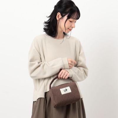 ＜三越伊勢丹/公式＞【SALE】COMME CA ISM (Women)/コムサ イズム キルトバッグ チャイロ ハンドバッグ【三越伊勢丹/公式】