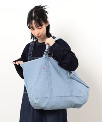 ＜COMME CA ISM (Women)＞デニムトートバッグ（大）（５２８０ＸＫ７０）