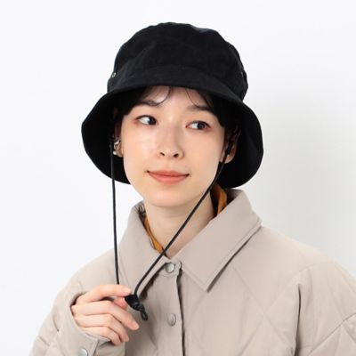 ＜三越伊勢丹/公式＞【SALE】COMME CA ISM (Women)/コムサ イズム コーデュロイ バケットハット クロ 帽子【三越伊勢丹/公式】