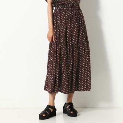 ＜COMME CA Sサイズ (Women/小さいサイズ)＞〔Ｓサイズ〕プロヴァンスフラワージャージープリント　スカート（５４０１ＦＡ０１）