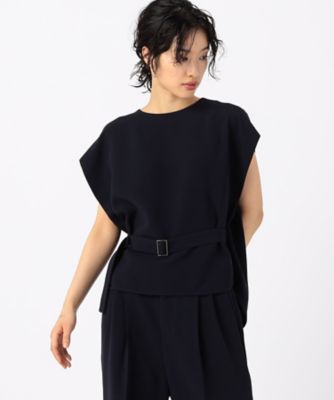 COMME CA Sサイズ (Women/小さいサイズ)/コムサ エスサイズ 〔　Ｓサイズ　〕　【セットアップ対応】アチェローザダブルクロス　ブラウス（５４０２ＢＧ１２）