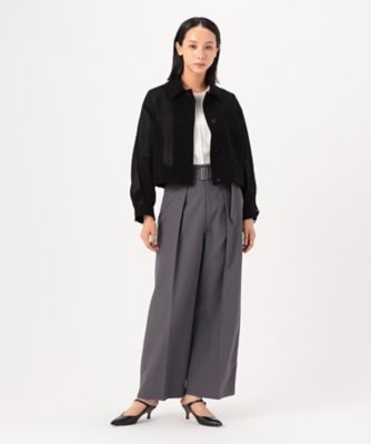 コムサ（COMME CA）/ハイコンパクトコットンポンチ シャツ Sサイズ 〕 ハイコンパクトコットンポンチ Tシャツ