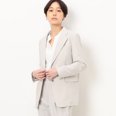 ＜COMME CA Sサイズ (Women/小さいサイズ)＞〔　Ｓサイズ　〕　【セットアップ対応】メリルハイテンション　ジャケット（５４０３ＧＣ０２）