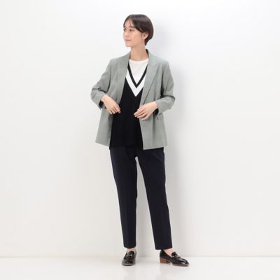 〔　Ｓサイズ　〕　【セットアップ対応】グレンチェックストレッチ　ジャケット（５４０３ＧＥ０７）