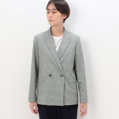 〔　Ｓサイズ　〕　【セットアップ対応】グレンチェックストレッチ　ジャケット（５４０３ＧＥ０７）