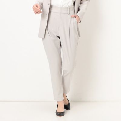 ＜COMME CA Sサイズ (Women/小さいサイズ)＞〔　Ｓサイズ　〕　【セットアップ対応】メリルハイテンション　クロップドパンツ（５４０３ＰＣ０２）