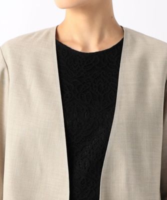 コムサ（COMME CA）/〔 Sサイズ 〕 【セットアップ対応】ナチュラルオックス ジャケット Sサイズ 〕 【セットアップ対応】ナチュラルオックス ジャケット