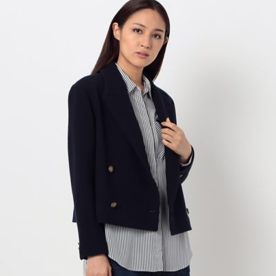＜COMME CA Sサイズ (Women/小さいサイズ)＞〔Ｓサイズ〕ワッフルストレッチ　ジャケット（５４０６ＪＡ０４）