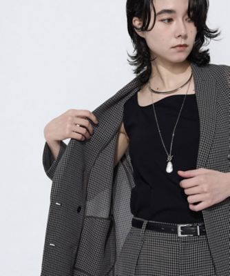 Sサイズ 〕 【セットアップ対応】シアーチェックジャケット