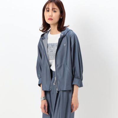 ＜COMME CA Sサイズ (Women/小さいサイズ)＞〔　Ｓサイズ　〕　デニムジャージー　ブルゾン（５４１０ＶＣ０７）