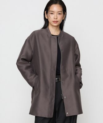 ＜COMME CA Sサイズ (Women/小さいサイズ)＞〔　Ｓサイズ　〕　シルエット平二重　ブルゾンコート（５４２７ＭＩ０１）