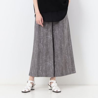 ＜COMME CA Sサイズ (Women/小さいサイズ)＞〔　Ｓサイズ　〕　ヴィンテージデニム柄ハイテンション　パンツ（５４３７ＰＣ１６）