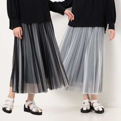 ＜COMME CA Sサイズ (Women/小さいサイズ)＞〔　Ｓサイズ　〕　【リバーシブル】ソフトチュール　スカート（５４３８ＦＣ１７）