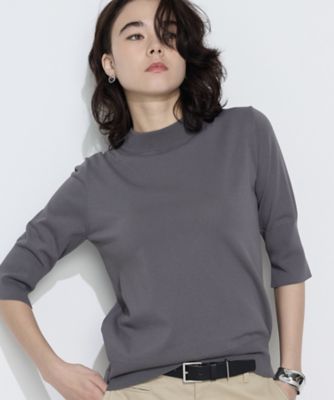 Sサイズ 〕 コットンダルストレッチ プルオーバー（5450IO03